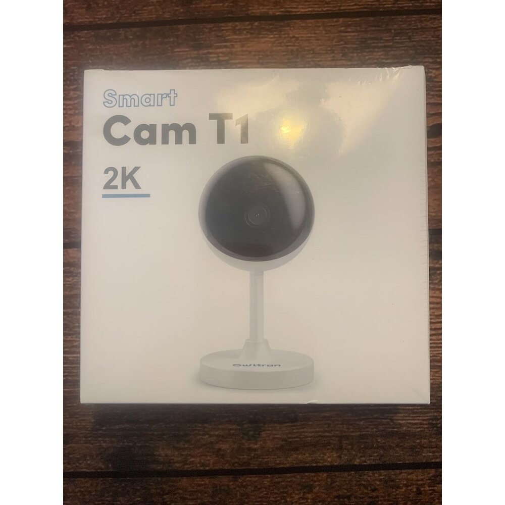 Owltron Smart Cam T1 2K Resolution Indoor Security Camera With Night Vision & Mo